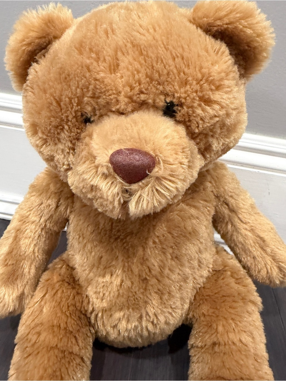 Aeropostale 14” in Honey Brown Plush Teddy Bear Stuffed Animal Kids Toddlers - Picture 2 of 6